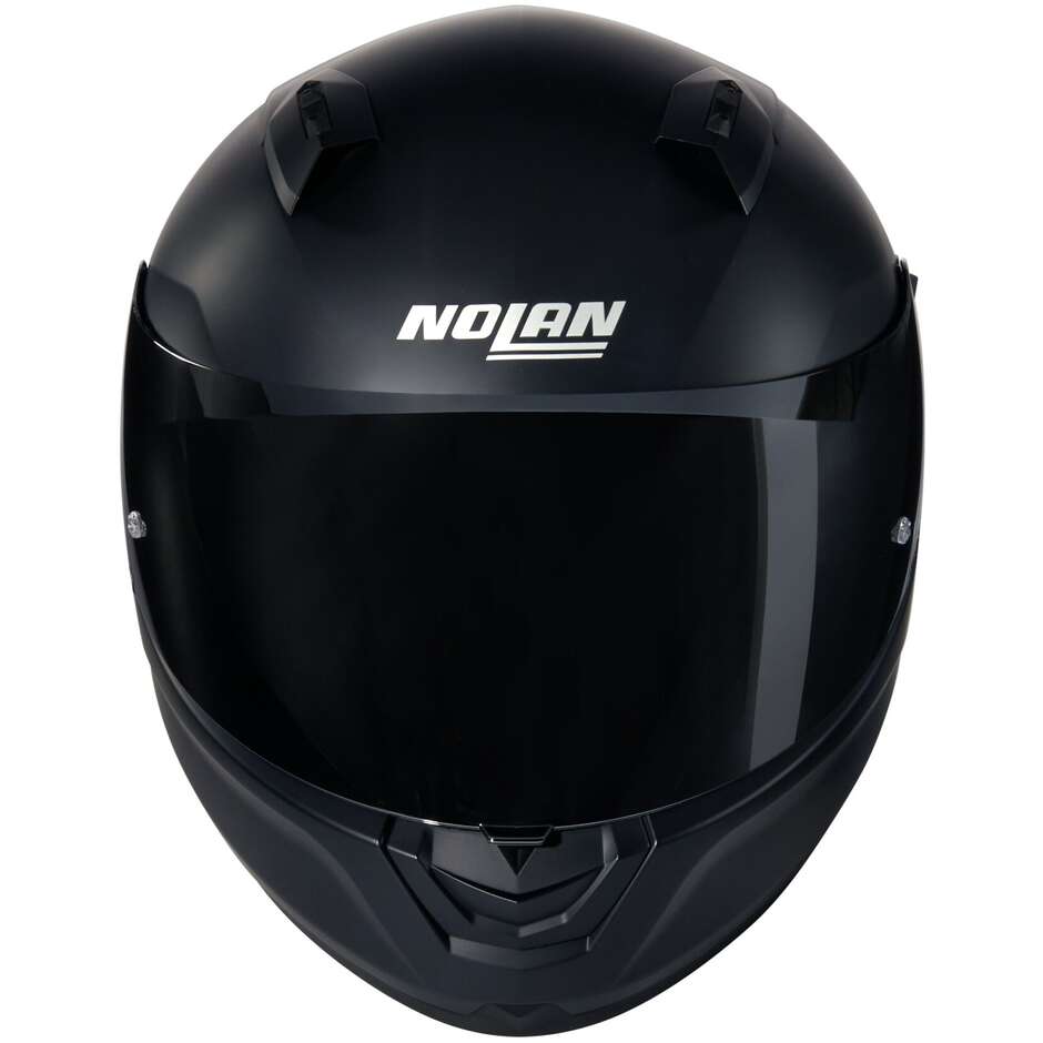 Casco Moto Integrale Nolan N60-6 SPORT ARGENTO 333 Nero Argento Opaco