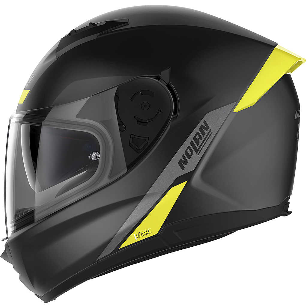 Casco Moto Integrale Nolan N60.6 STAPLE 042 Giallo Opaco Vendita Online 