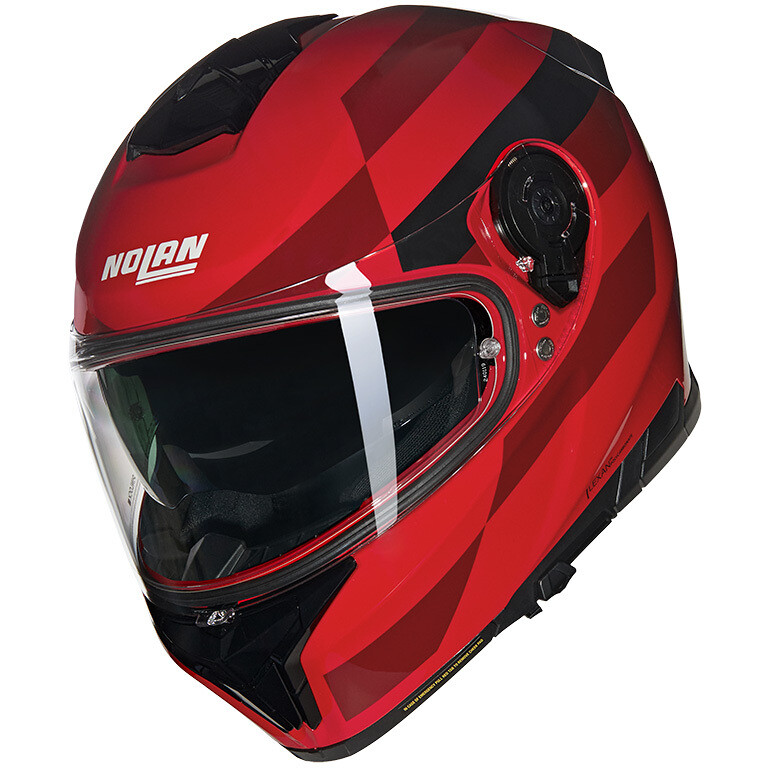 Casco Moto Integrale N80-8 ALFIERE 346 Rosso taglia M