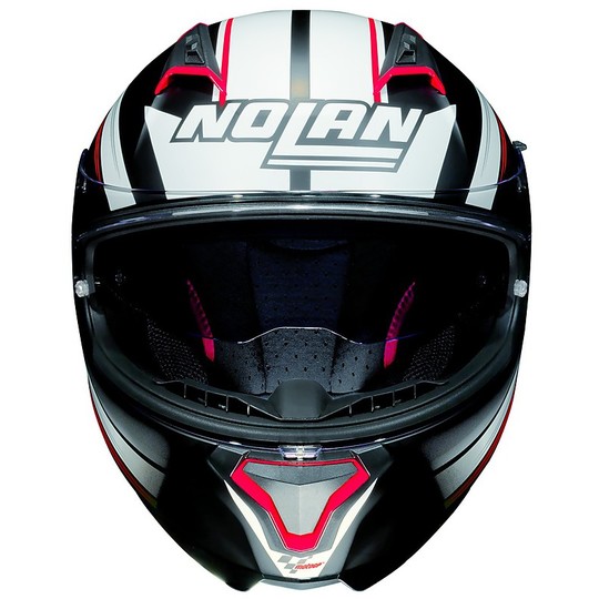 Casco Moto Integrale Nolan N87 MotoGP N-Com 061 Nero Opaco 