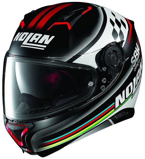 Casco Moto Integrale Nolan N87 SBK N-Com 060 Nero Opaco Vendita Online 