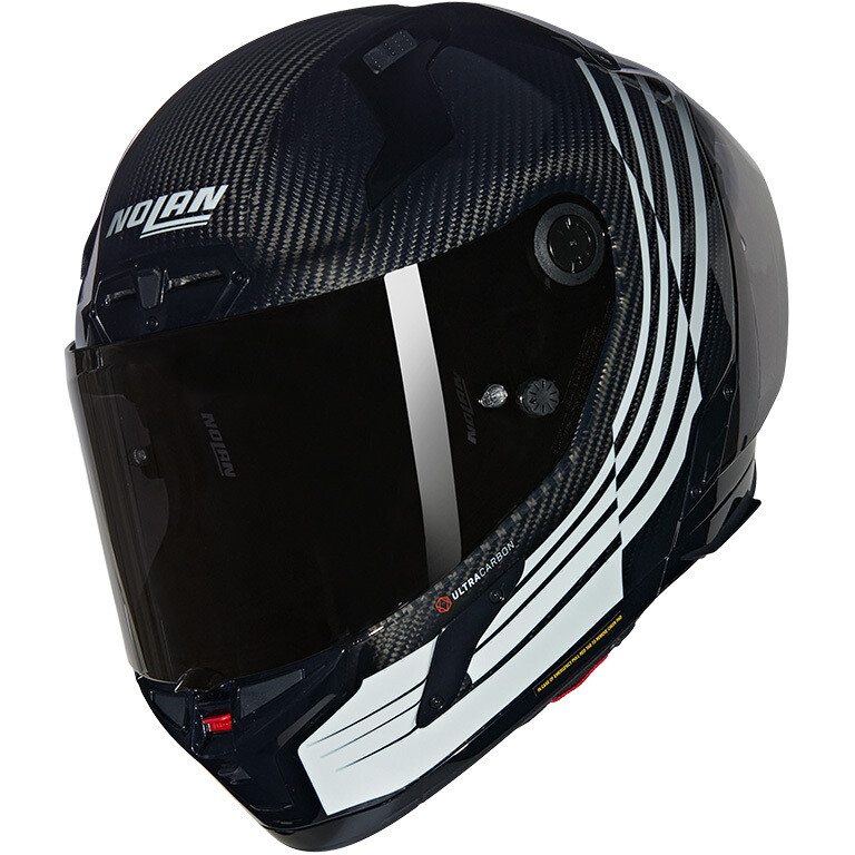 Casco Moto Integrale X-804 RS ALA 345 Nero Bianco taglia XL