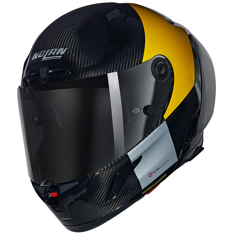 Casco Moto Integrale X-804 RS COMBO GARA 350 Giallo Gr taglia S