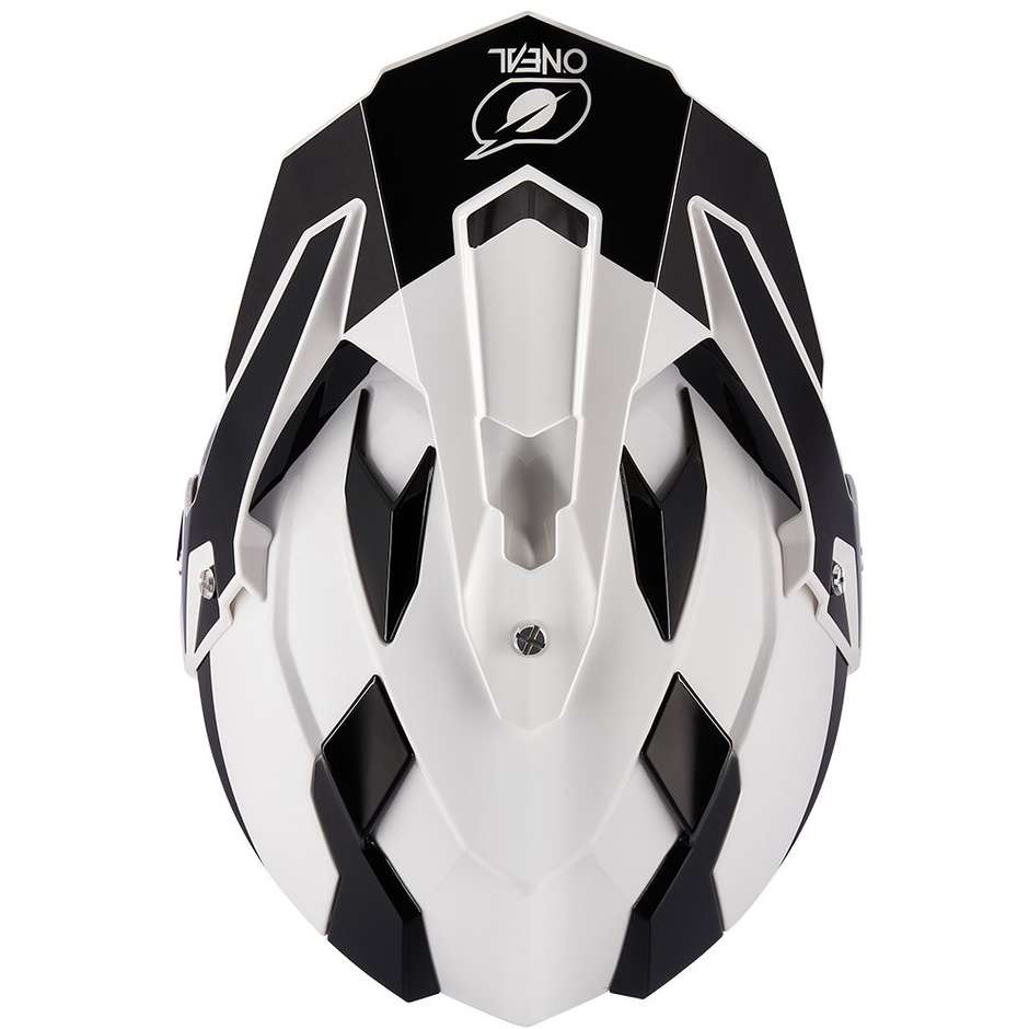 Casco Moto Integrale Oneal SIERRA Helmet R V.23 Nero Arancio
