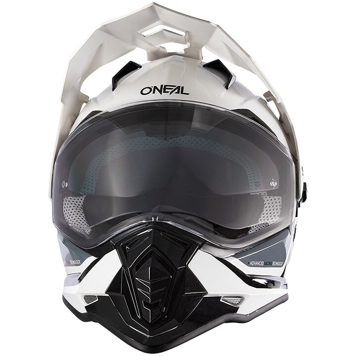 Casco Moto Integrale Cross Enduro Con Visiera Oneal SIERRA V.22 Nero Opaco  Vendita Online 