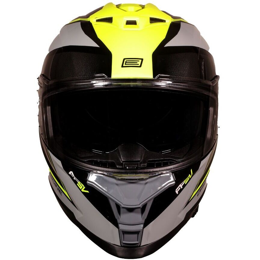 Casco Moto Integrale Origine ETNA MINIMAL YELLOW BLACK Giallo Nero
