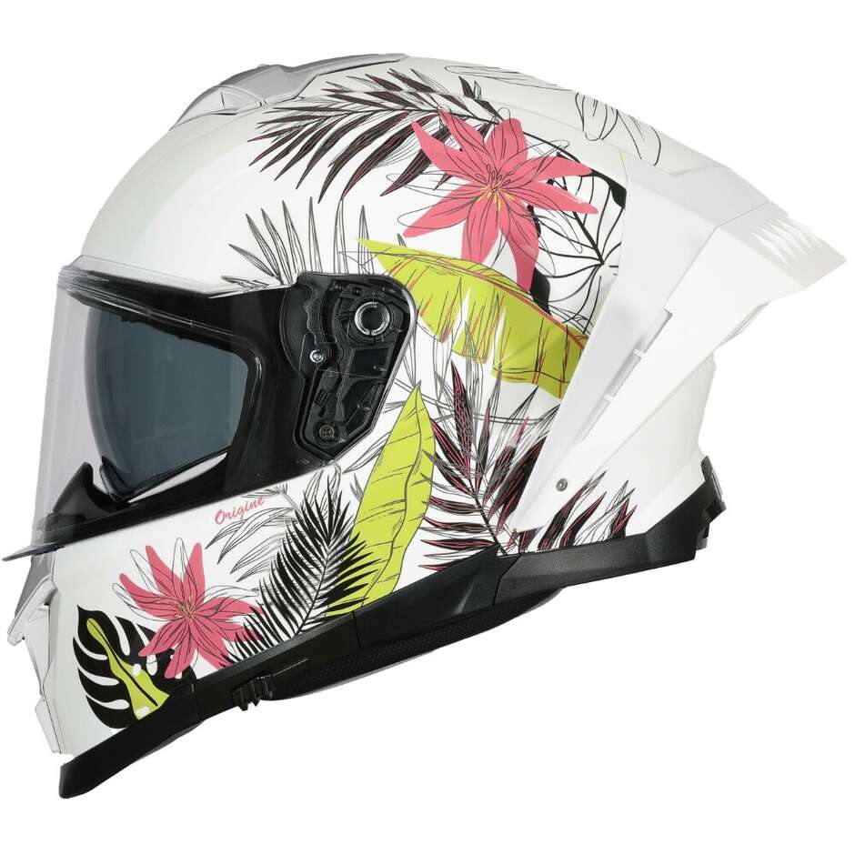 Casco Moto Integrale Origine ETNA TROPICAL FLUO YELLOW Giallo Fluo
