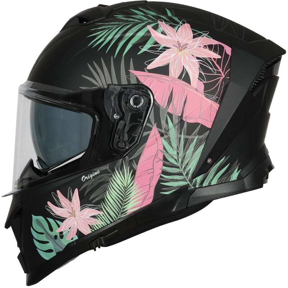 Casco Moto Integrale Origine ETNA TROPICAL PINK BLACK Rosa Nero