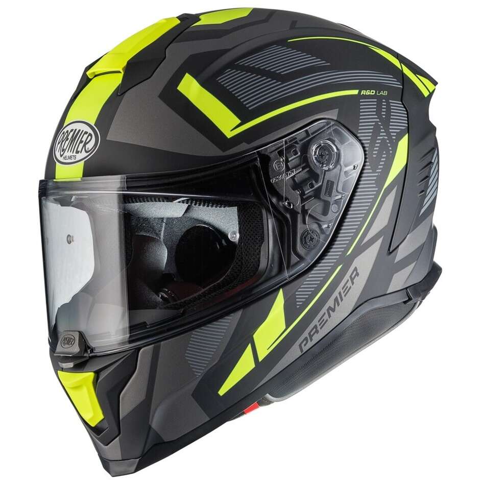 Casco Moto Integrale Premier  HYPER KRY9BM