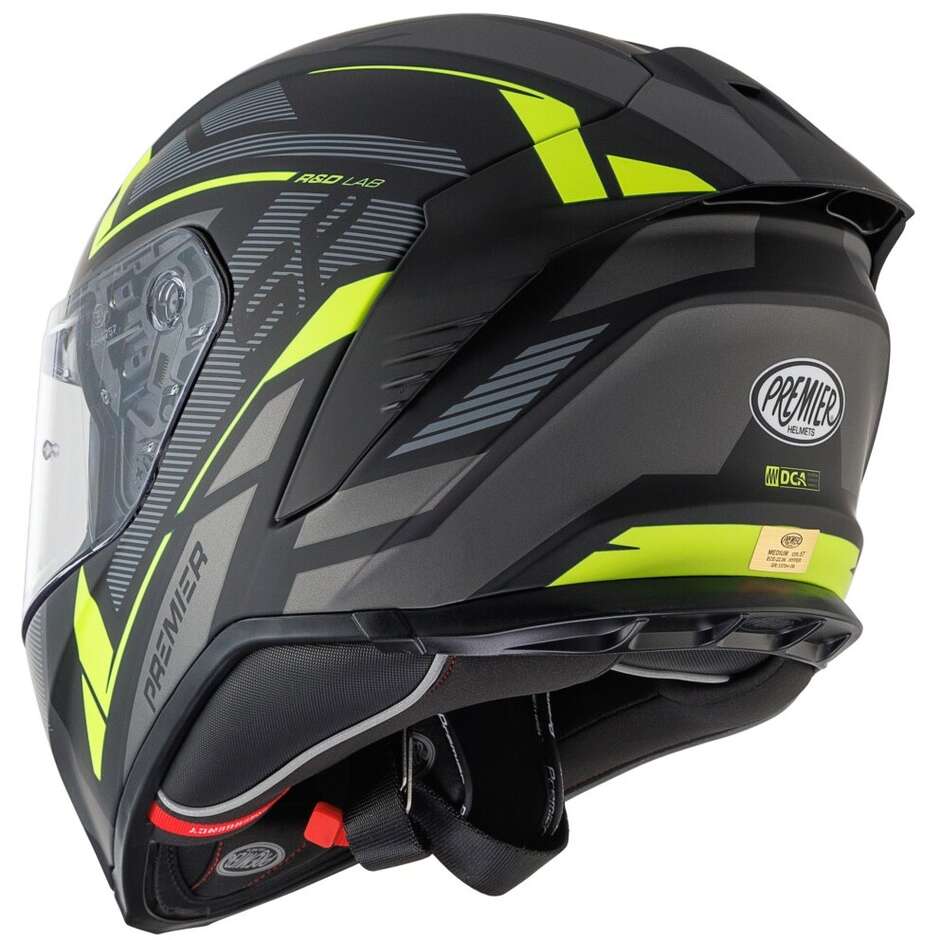 Casco Moto Integrale Premier  HYPER KRY9BM