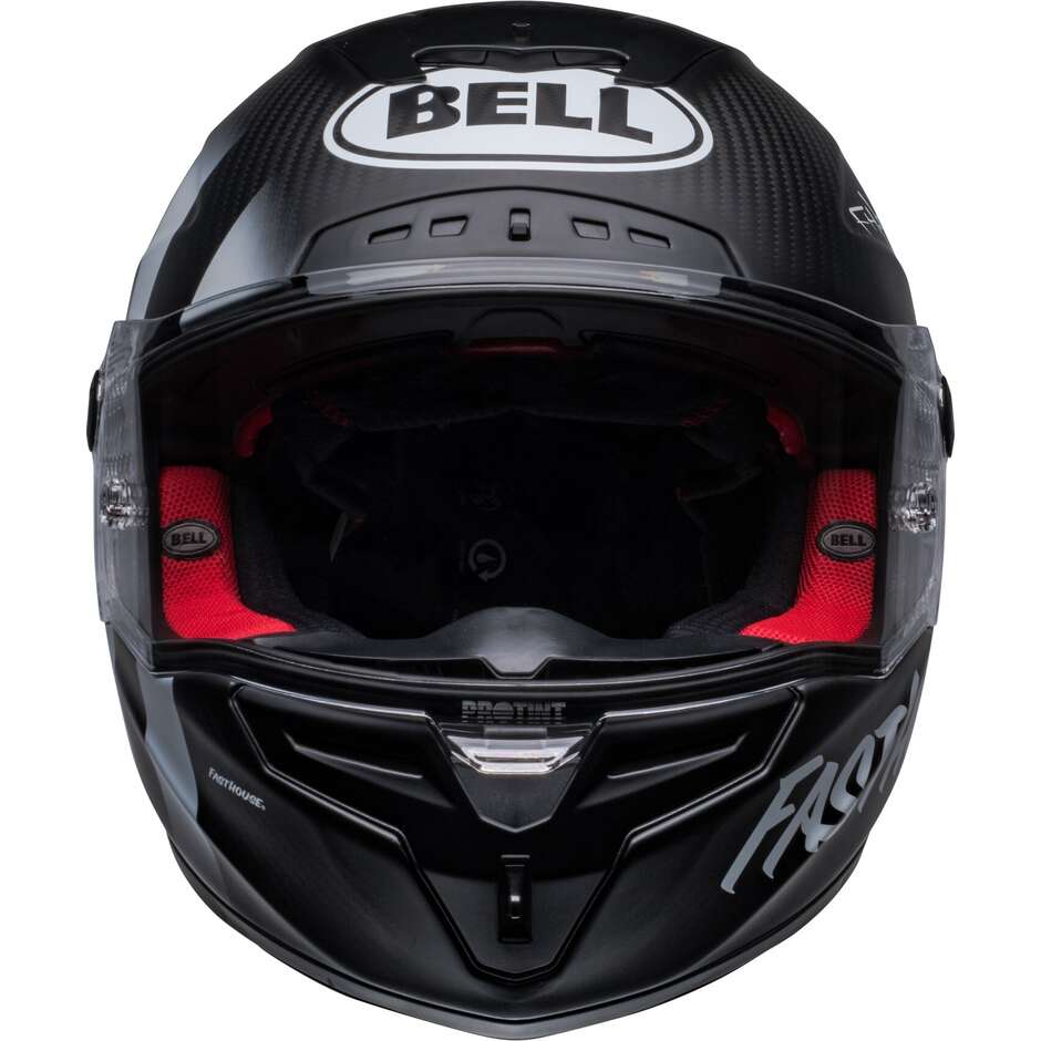 Casco Moto Integrale Racing Bell RACE STAR DLX  FASTHOUSE STREET PUNK Nero