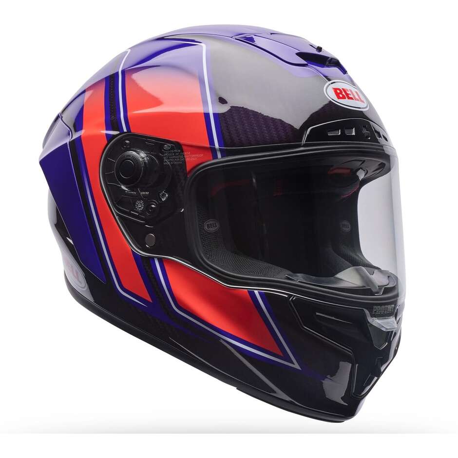 Casco Moto Integrale Racing Bell RACE STAR FLEX GRID SE Ultra Viola