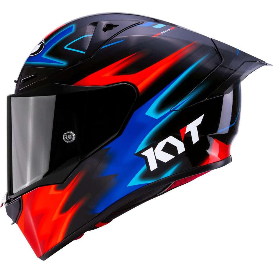 Casco Moto Integrale Racing Kyt R1R HYPERSPACE Nero