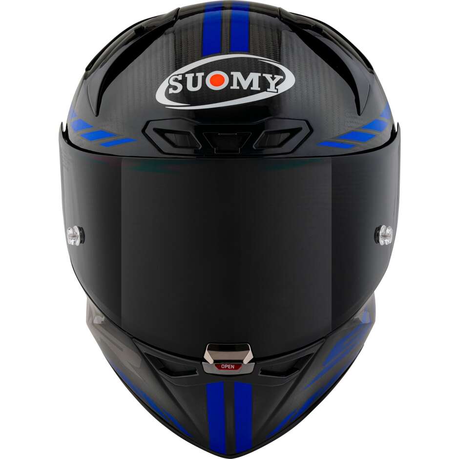 Casco Moto Integrale Racing Suomy S1-XR GP CARBON HYPERSONIC Blu FIM