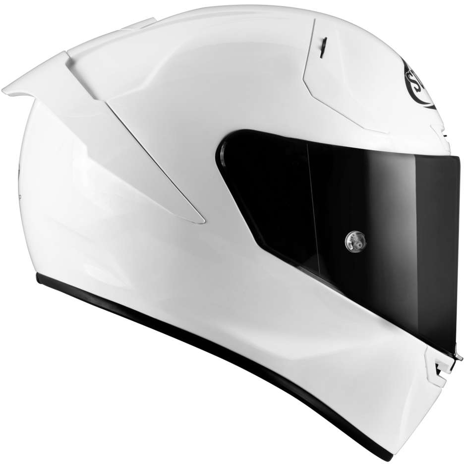 Casco Moto Integrale Racing Suomy SR-GP PLAIN Bianco Perla 