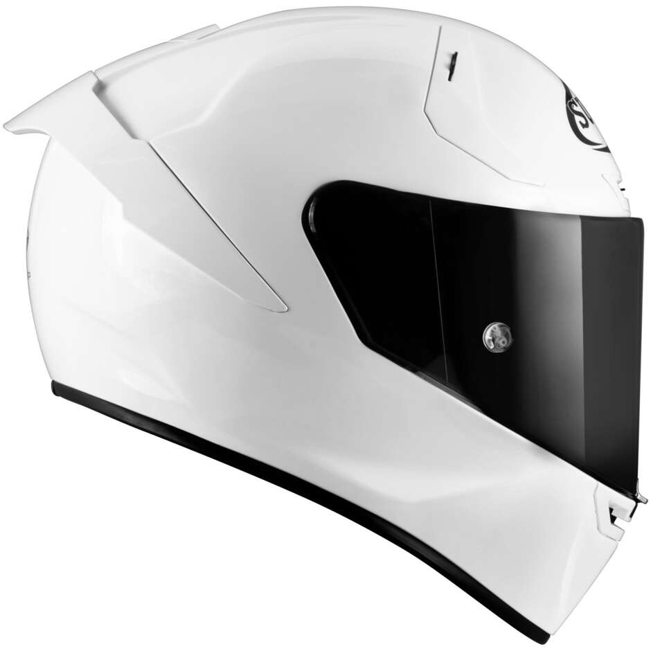 Casco Moto Integrale Racing Suomy SR-GP PLAIN PEARL Bianco
