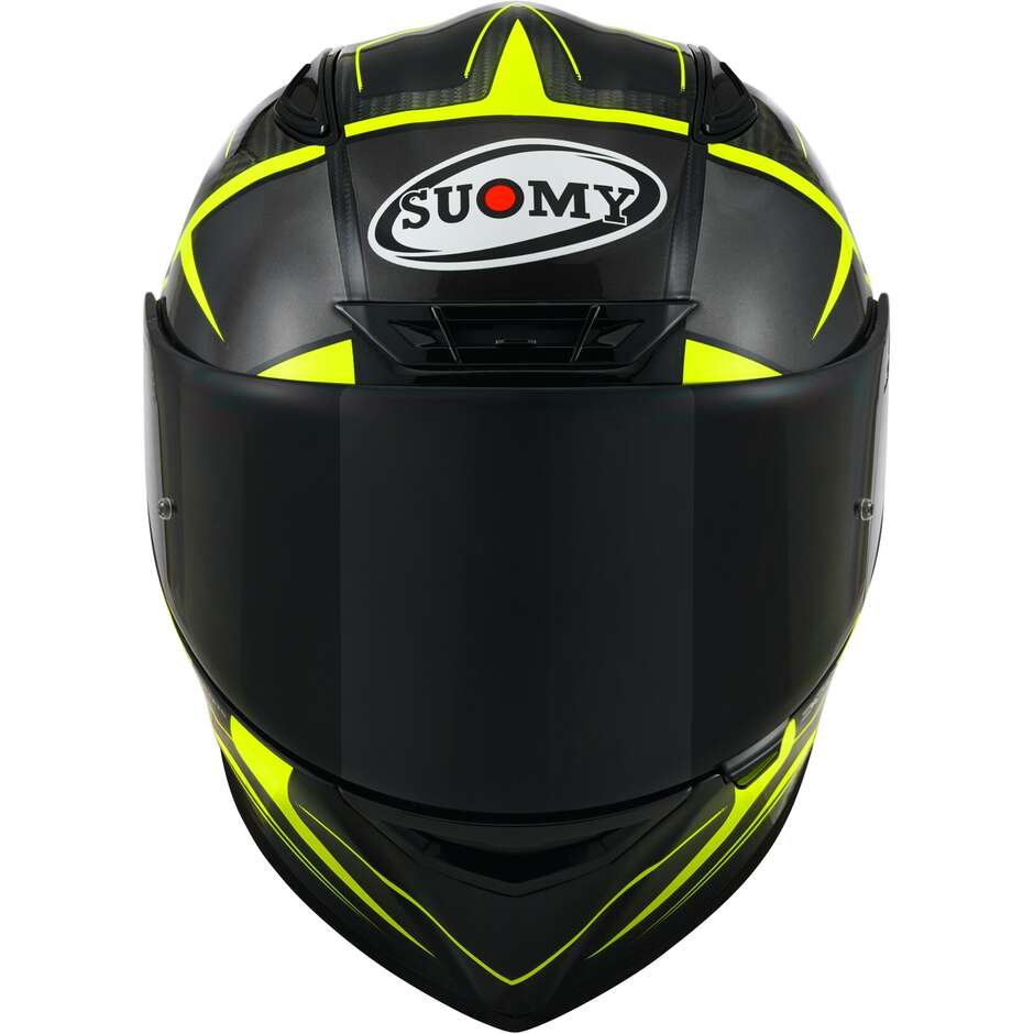 Casco Moto Integrale Racing Suomy TX-PRO ADVANCE Giallo Fluo