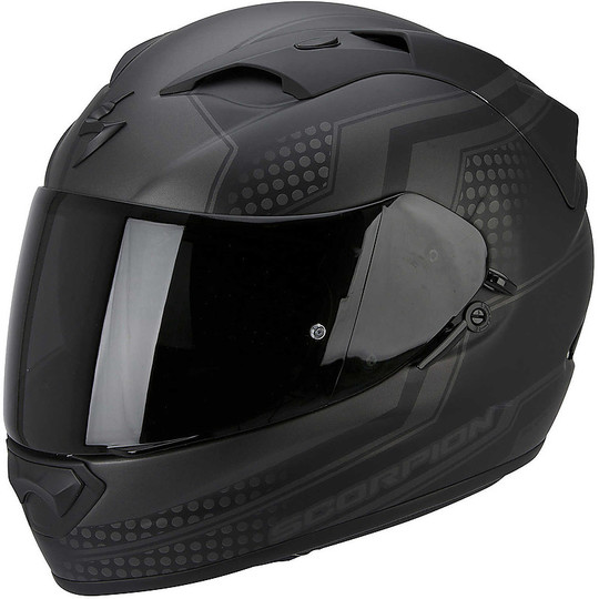 Casco Moto Integrale Scorpion Exo-1200 Air Alias Nero Opaco