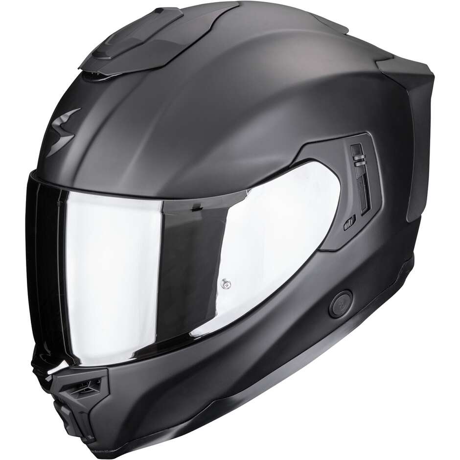 Casco Moto Integrale Scorpion EXO-1500 AIR SOLID Nero Opaco