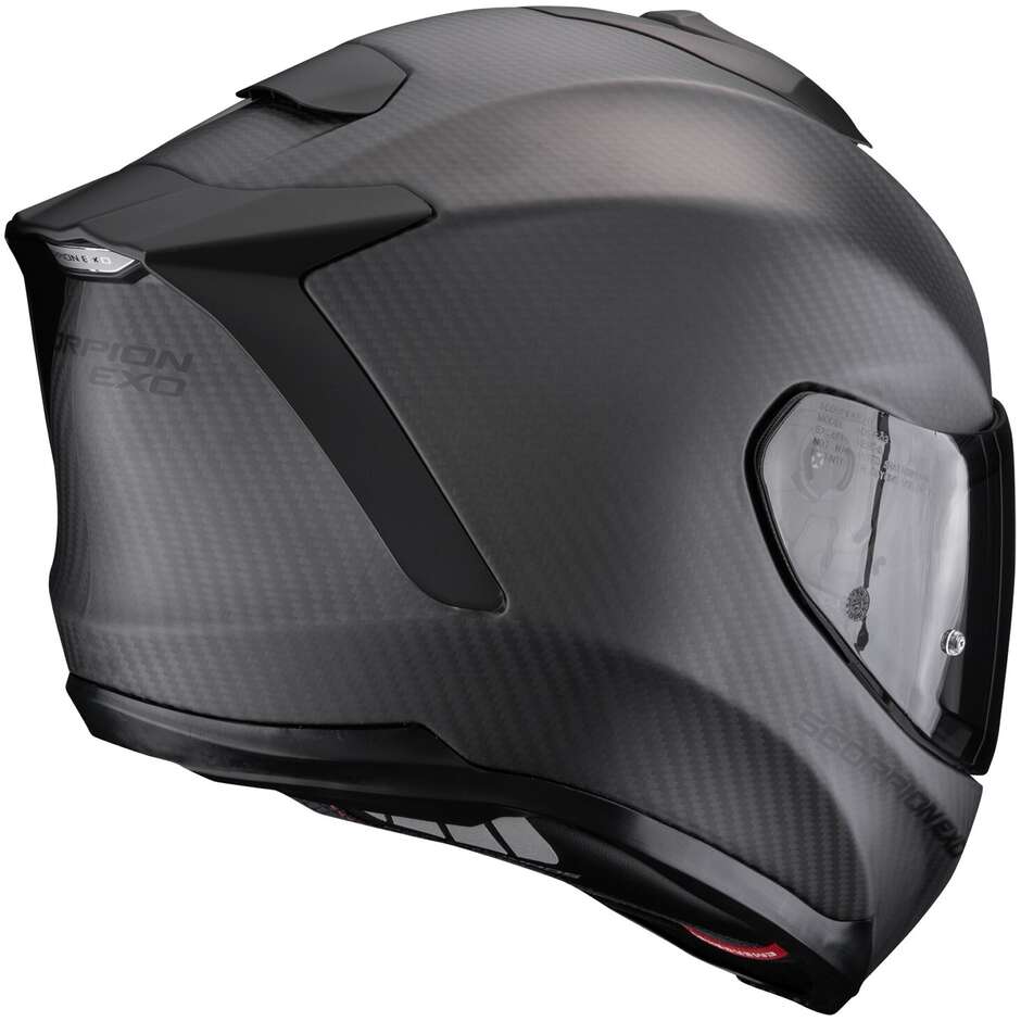 Casco Moto Integrale Scorpion EXO-1500 CARBON AIR SOLID Nero opaco