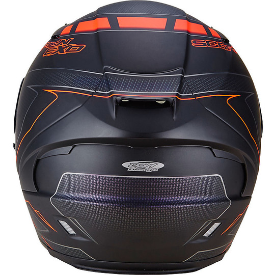 Casco Moto Integrale Scorpion Exo-2000 Evo Air Cup Nero Chameleon Rosso