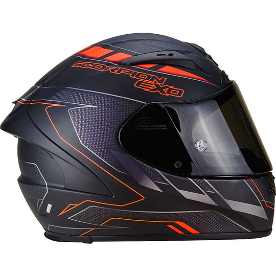 Casco Moto Integrale Scorpion Exo-2000 Evo Air Cup Nero Chameleon Rosso