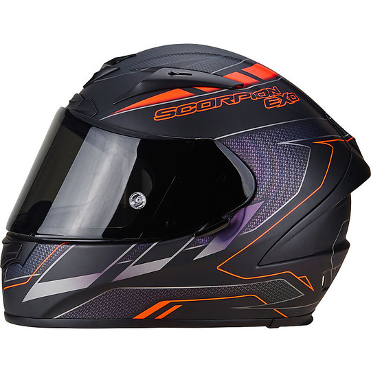 Casco Moto Integrale Scorpion Exo-2000 Evo Air Cup Nero Chameleon Rosso