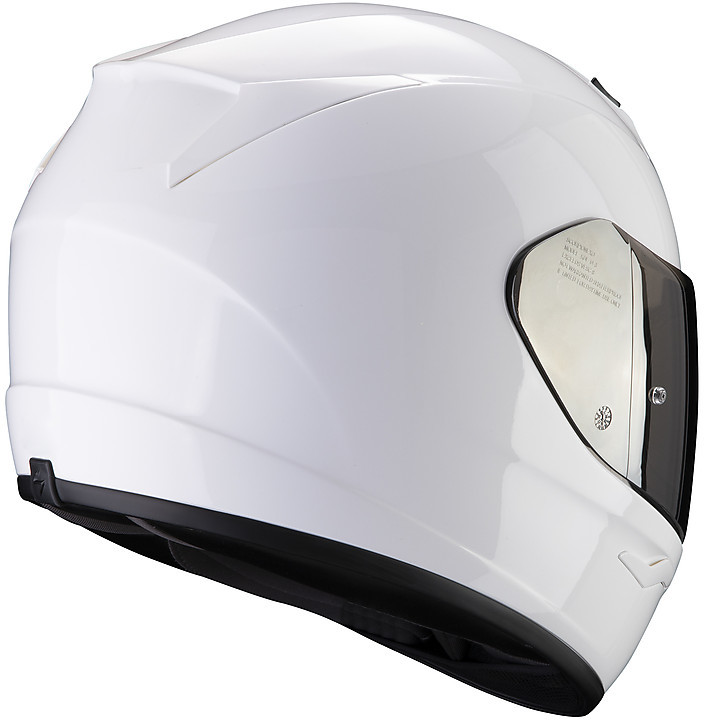 Casco Moto Integrale Scorpion Exo-390 Solid Mono Bianco Vendita Online -  Outletmoto.eu