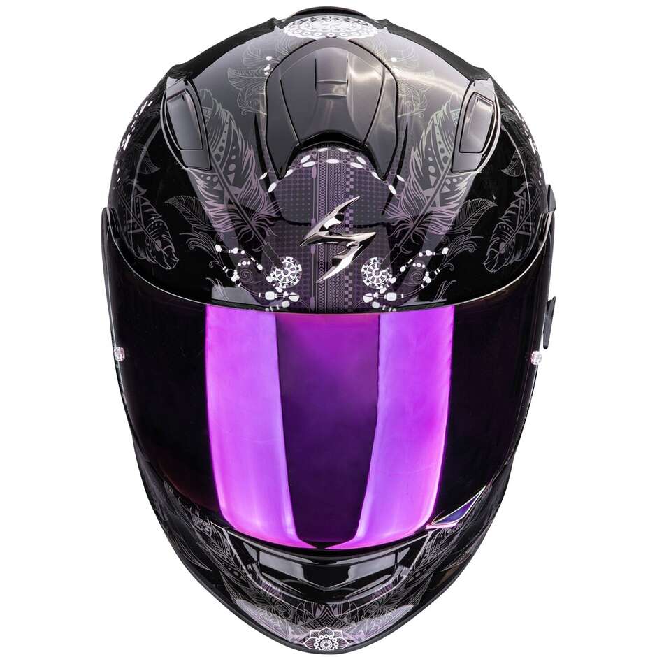 Casco Moto Integrale Scorpion EXO-491 DREAM Nero Camaleonte