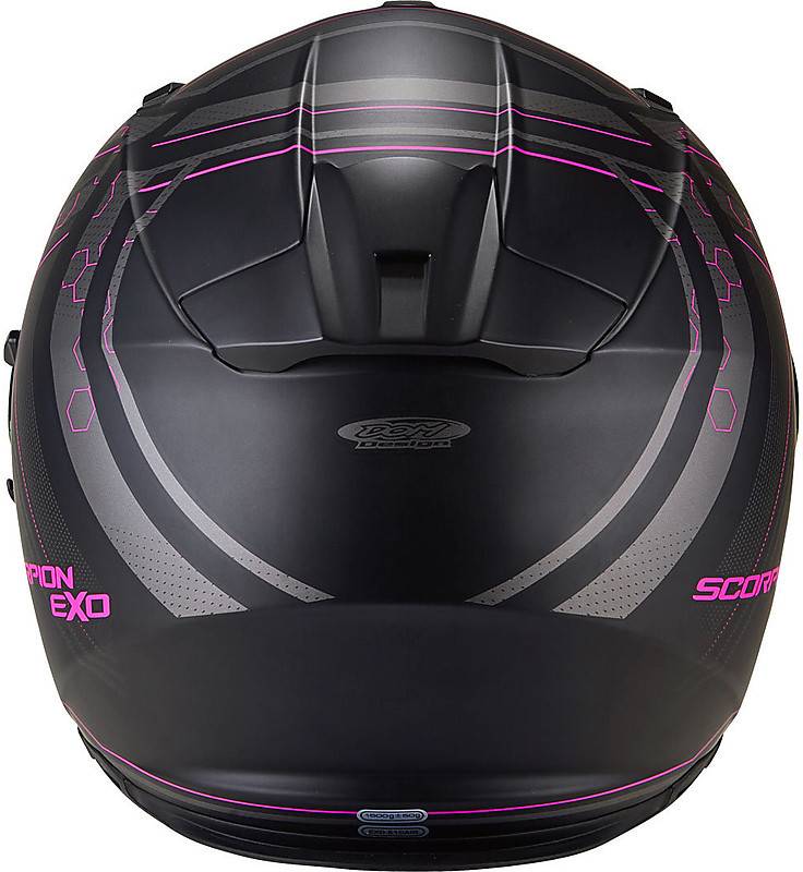 scorpion exo 510 air sync helmet R330 Full Face Bendr White/Pink LG free view in any condition Helmet SCORP. EXO-510 AIR SYNC