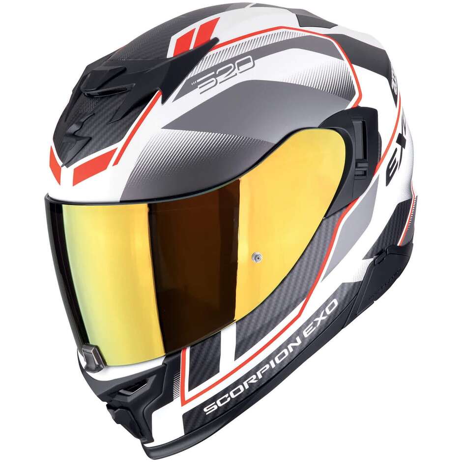Casco Moto Integrale EXO 520 EVO AIR LENA Bianco Op taglia S