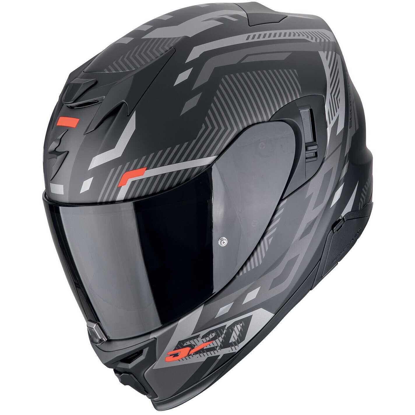 Scorpion Adf 9000 Casco Scorpion Exo Casco Rojo Con Negro Exo 391