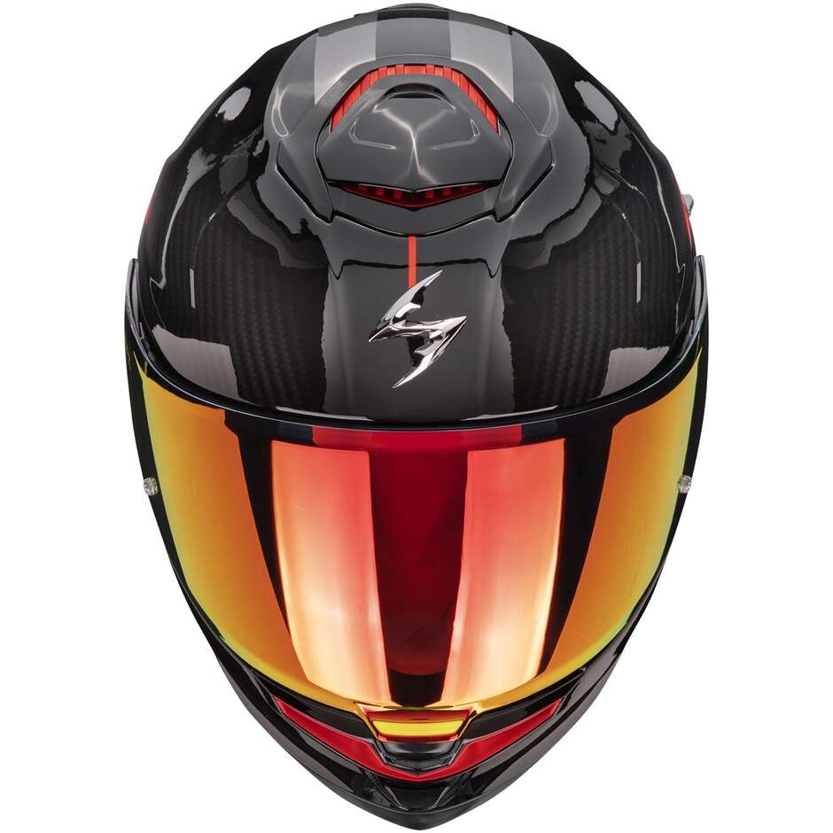 Casco Moto Integrale Scorpion EXO-GT SP AIR ASPHALT Nero Argento