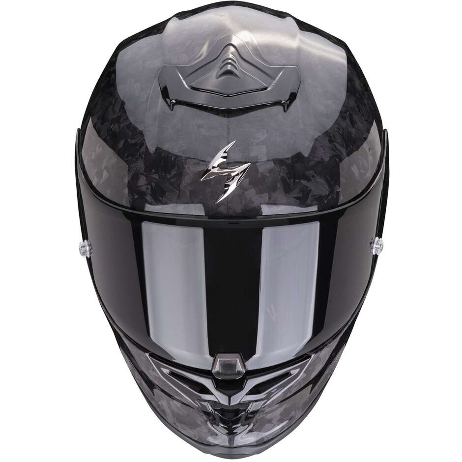 Casco Moto Integrale Scorpion EXO R1 EVO CARBON AIR ONYX Nero