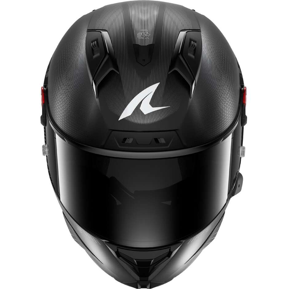 Casco Moto Integrale Shark AERON SPEED-TECH Mat Carbon Antracite Nero