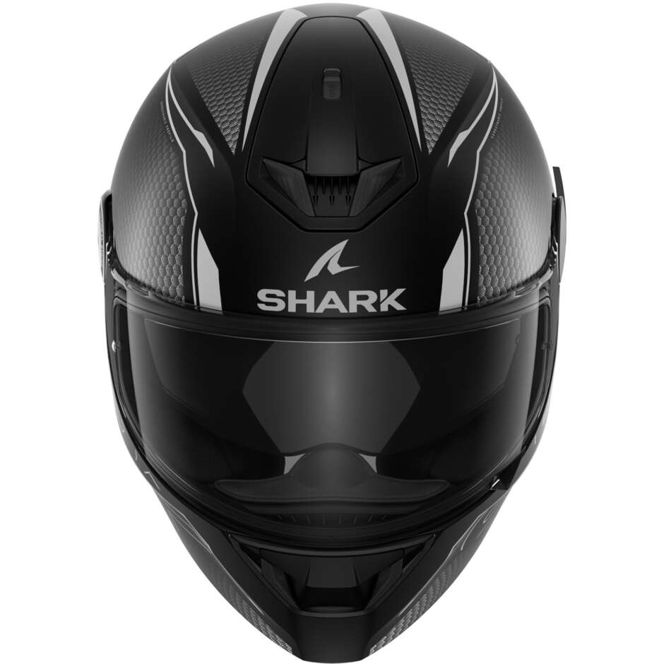 Casco Moto Integrale Shark D-SKWAL 2 CADIUM Opaco Nero Antracite Nero