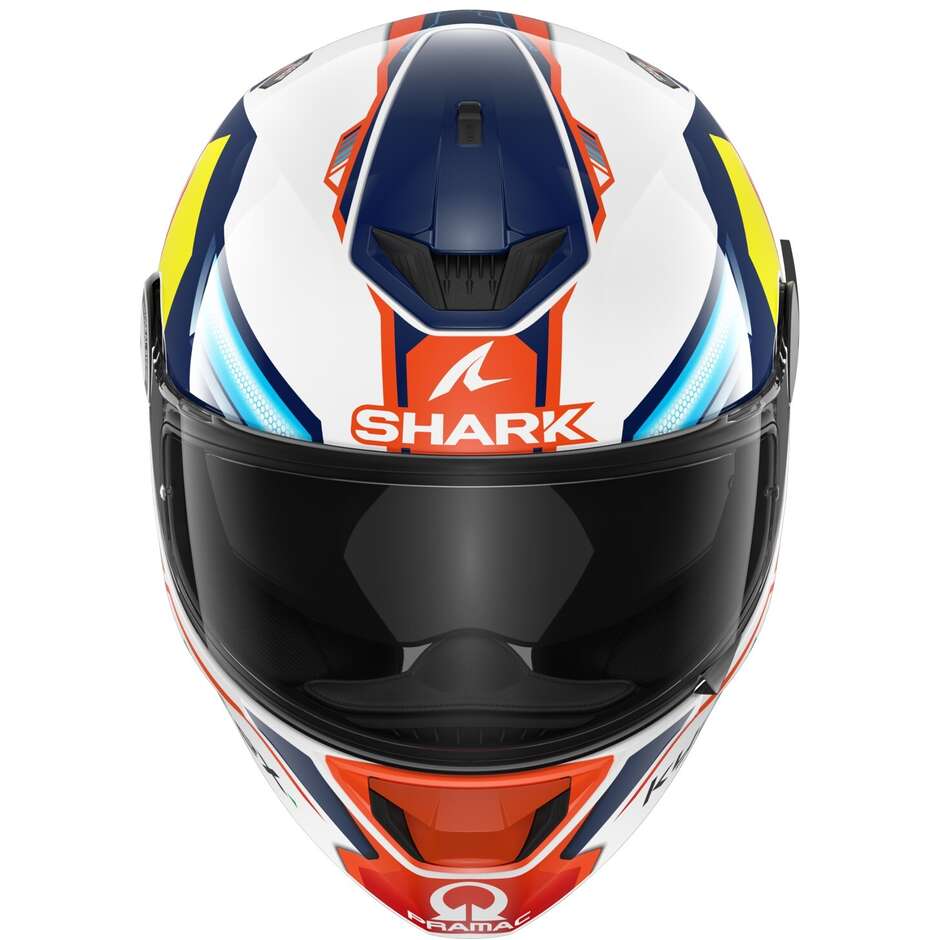 Casco Moto Integrale Shark D-SKWAL 2 REPLICA JORGE MARTIN Bianco Blu Rosso