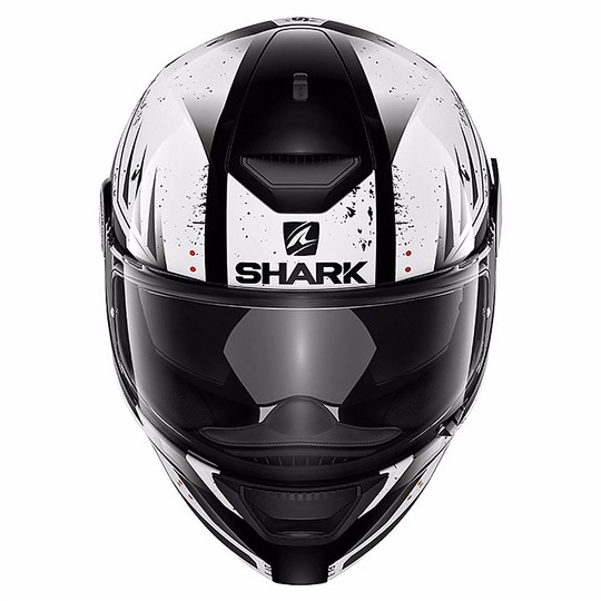 Casco Moto Integrale Shark D-SKWAL DHARKOV Bianco Nero