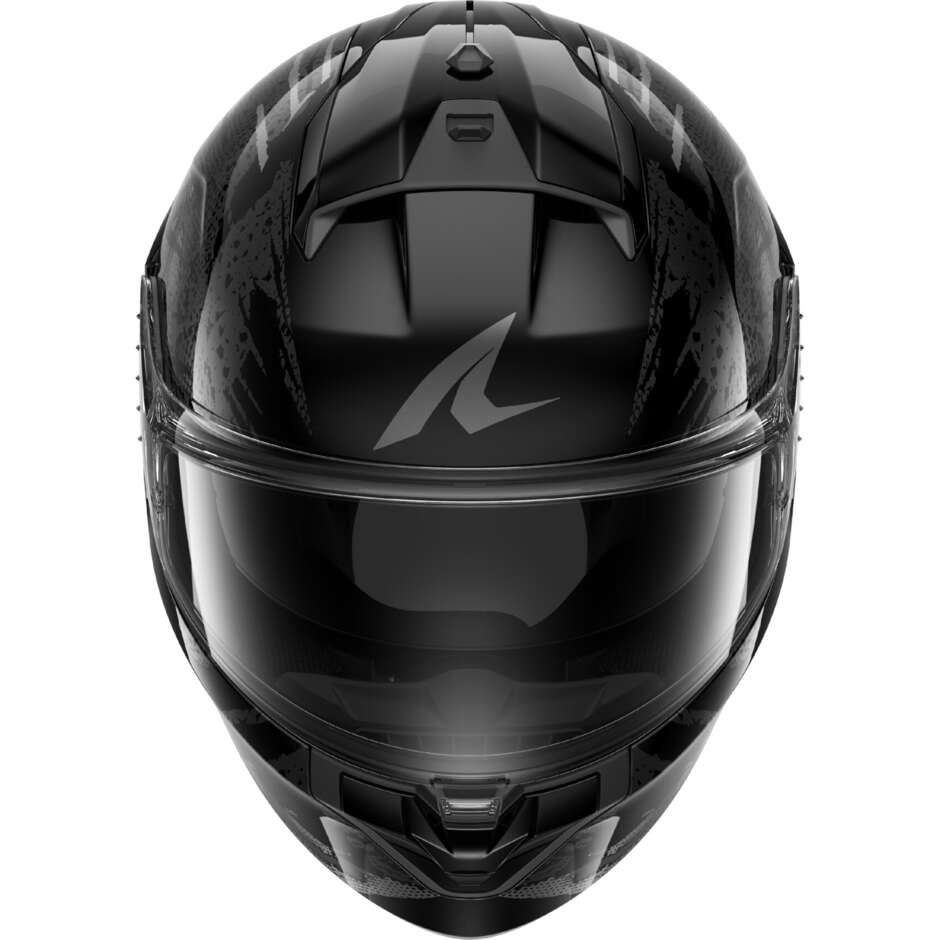 Casco Moto Integrale Shark RIDILL 2 REPTAIA Nero Antracite Silver