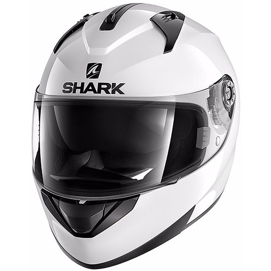 Casco Moto Integrale Shark RIDILL Blank Bianco
