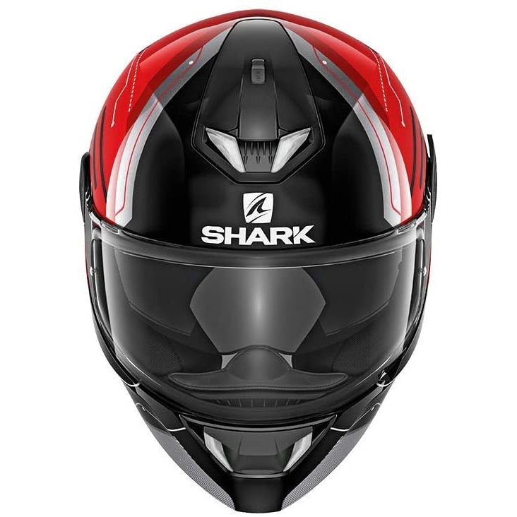 Casco Moto Integrale Shark SKWAL 2 WARHEN Nero Rosso