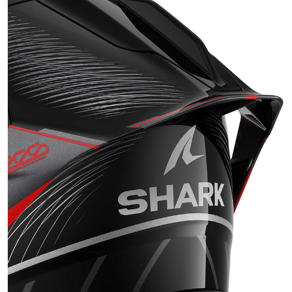 Casco Moto Integrale Shark SKWAL CUP SPEED-TECH Nero Rosso Antracite