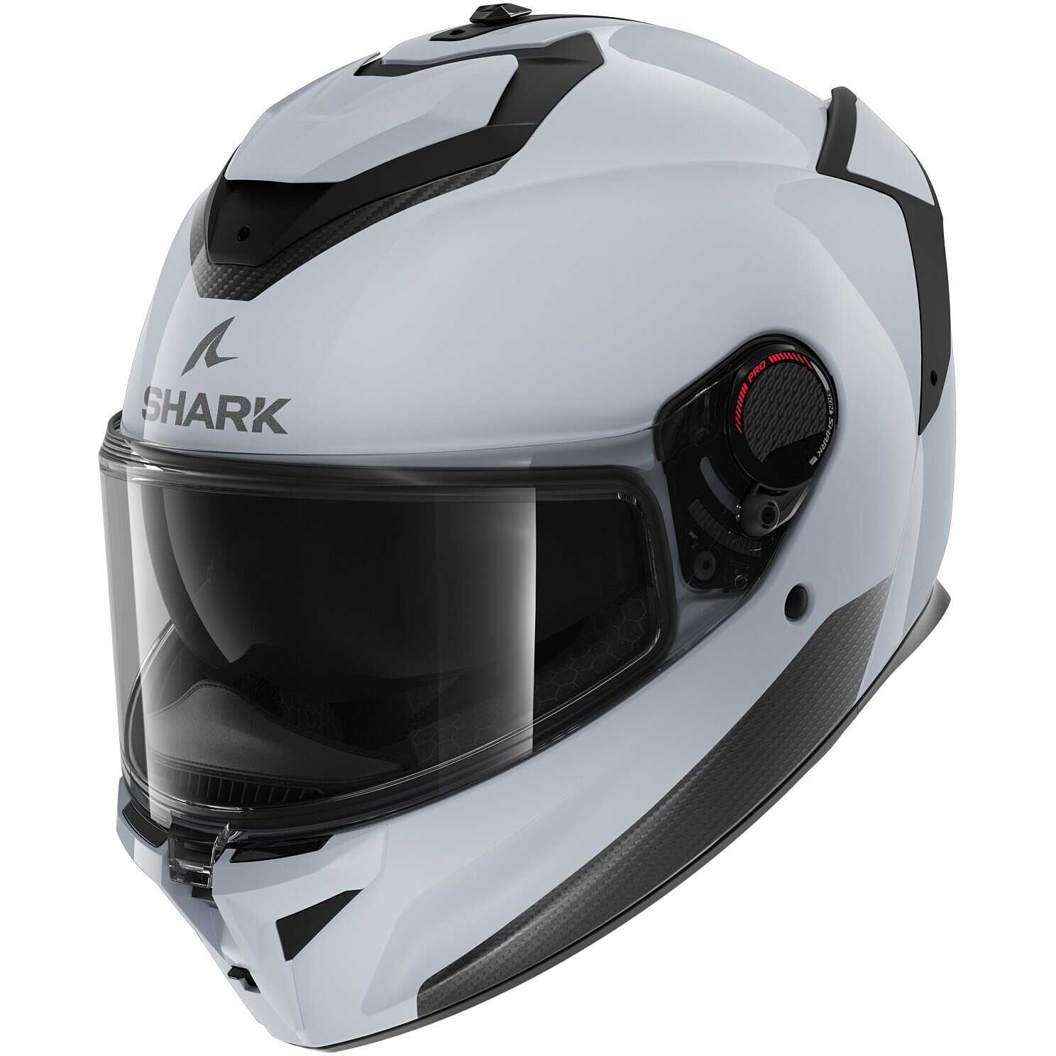 Casco Moto Integrale Shark SPARTAN GT PRO BLANK Light Bianco Lucido Vendita  Online 