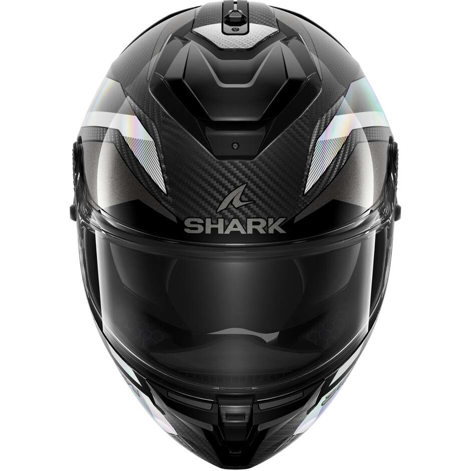 Casco Moto Integrale Shark SPARTAN GT PRO RITMO CARBON Carbon Antracite Iridescent