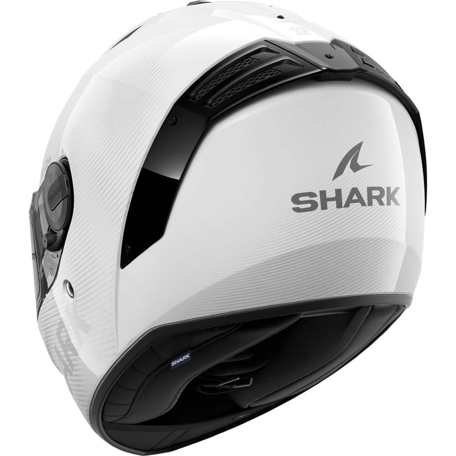 Casco Moto Integrale Shark SPARTAN RS SP LYNE Bianco Silver