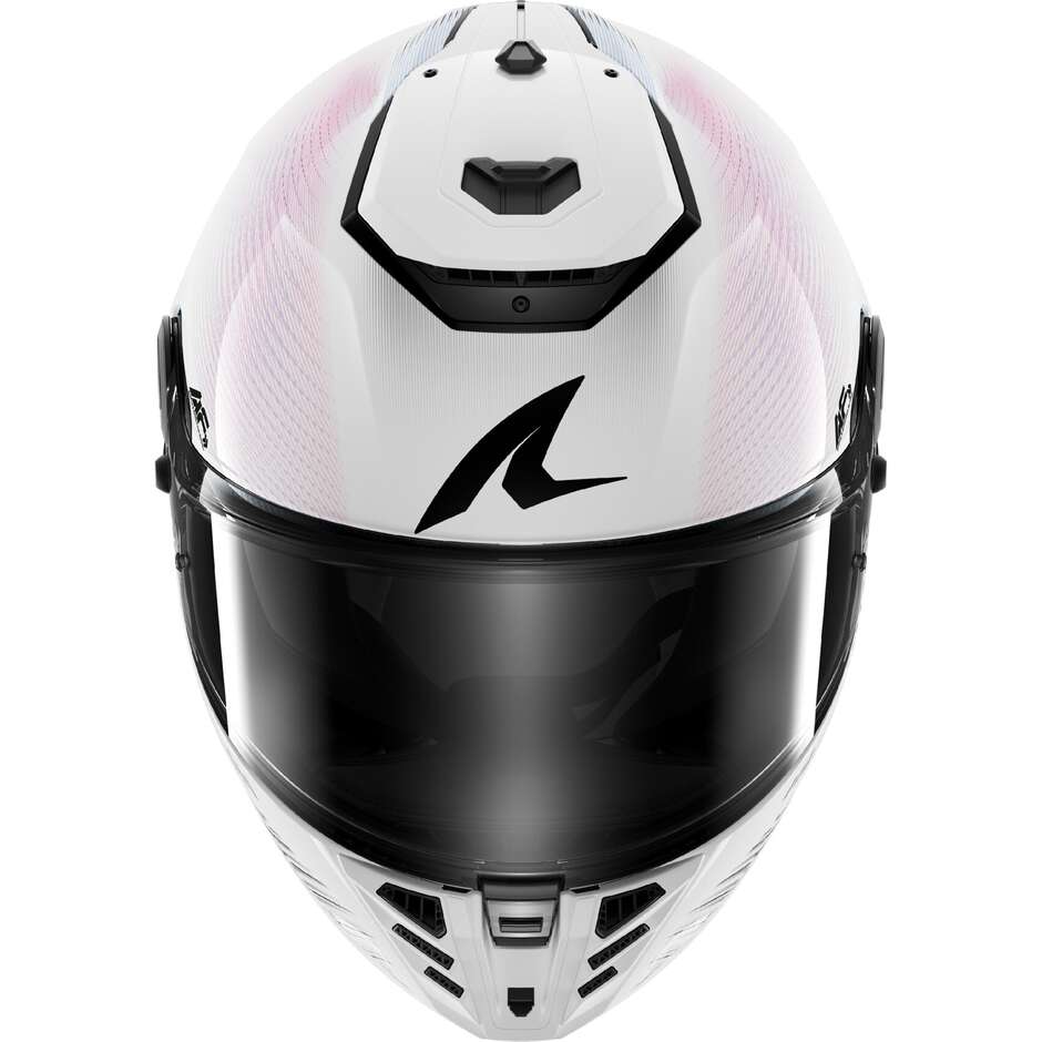 Casco Moto Integrale Shark SPARTAN RS SPEED-TECH Bianco Viola Nero