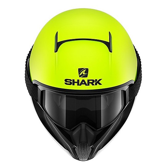 Casco Moto Integrale Shark VANCORE 2 NEON SERIE Opaco Giallo Fluo
