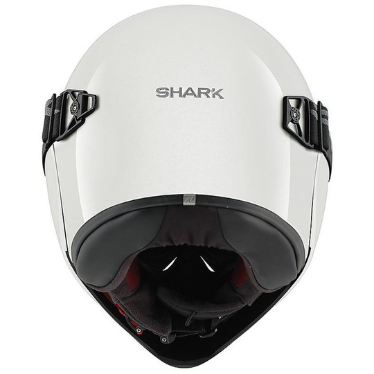  Casco Moto Integrale Shark VANCORE Con Occhiali Bianco