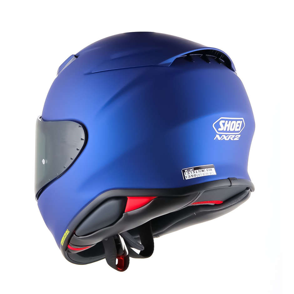 Casco Moto Integrale Shoei NXR 2 Blu Opaco