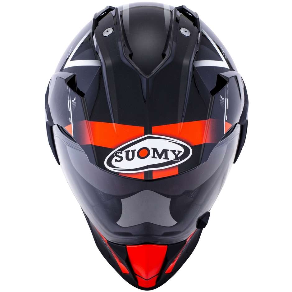 Casco Moto Integrale Sport Touring Suomy MX TOURER Road Arancio